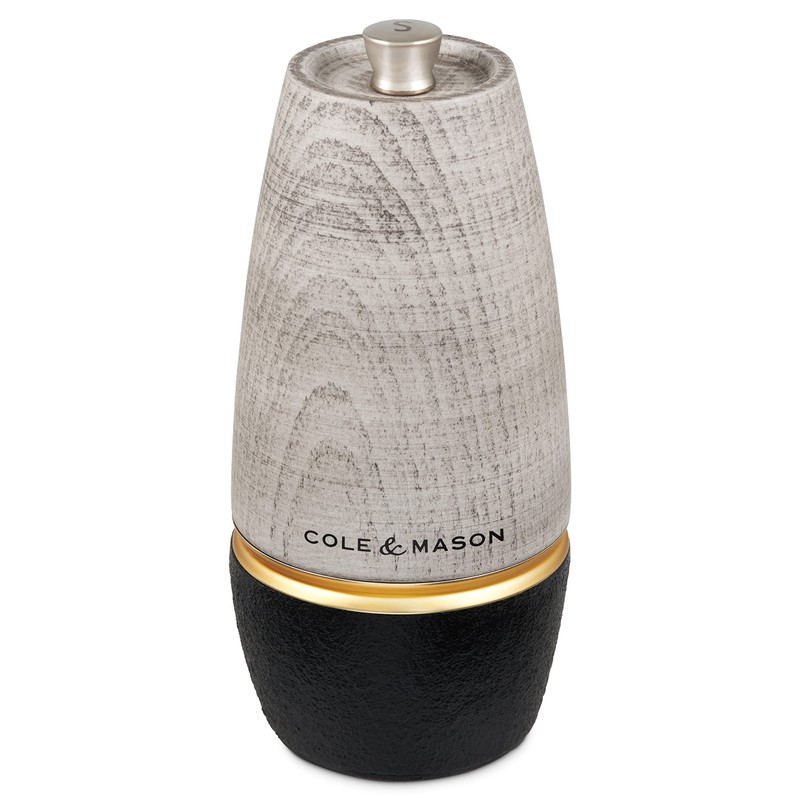 Cole & Mason H322015 Bridgwater Salt Mill, Precision+ Wooden, Cast