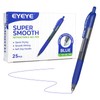 EYEYE G-103 Retractable Gel Pens 0.5mm, 25 Pack 0.5 mm