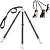 3 in 1 Dog Leashes, with Adjustable Detachable Coupler, 3 Way Dog Leash, Durable Strong Nylon Long Line Dog Leads, Anti-Pull Dog Leash, for One, Two, Three Dogs Pet Walking Hiking