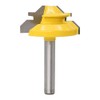 45 Degree Shank Lock Miter Router Bit Tungsten Woodworking Cutter