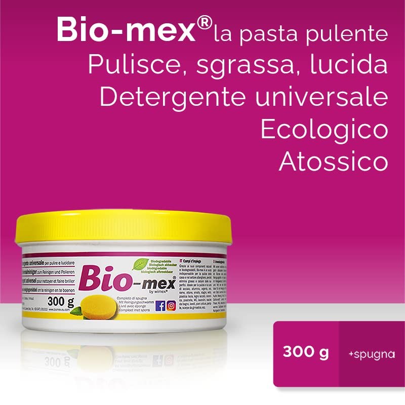 Bio-mex® Universal Cleaning Stone 300 g Biodegradable with 2 Cleaning