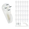 Cielasis 50 PCS Invisible Nail Hangers,Powerful Drywall Picture Hooks to