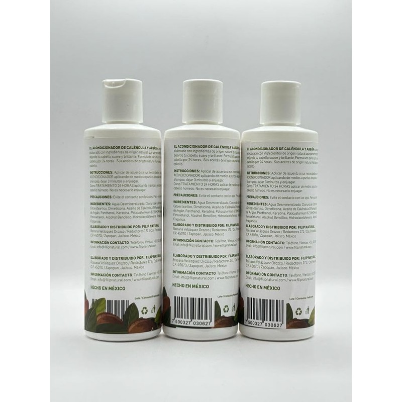 Acondicionador De Caléndula Y Argán - Filip