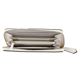 Valentino Trafalgar VPS7QU155 Zip Around Wallet White, White, Casual