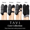 TAVI NOIR Women’s Savvy Non-Slip Socks - Grip Barre, Dance,