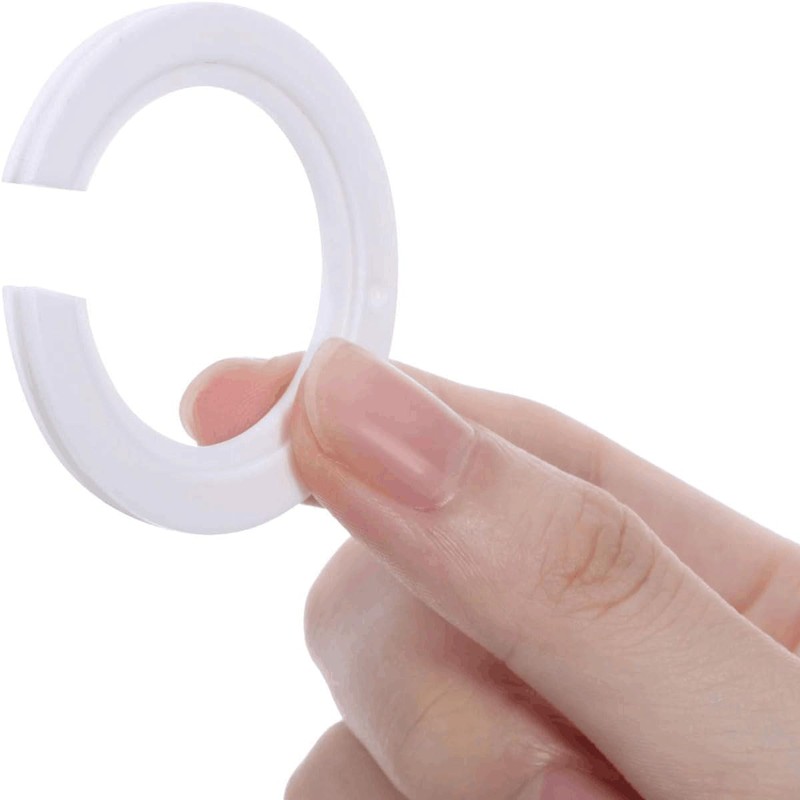 Acmerota 8Pcs E27 to E14 Lampshade Reducer Ring,Light Shade Reducer