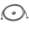 SPARES2GO Straight End Cold Water Fill Inlet Hose Extension for