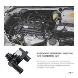 Hoypeyfiy 14935-JF00B Vapor Canister Purge Solenoid Evap Vent Control Valve Replacement for Infiniti Nissan 2009 14935-JF00A