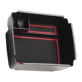 KACEPAR Armrest Box Oragnizer Tray Secondary Storage Box, Center Console Organizer Tray, Compatible with VW Golf 7 MK7 VII GTI