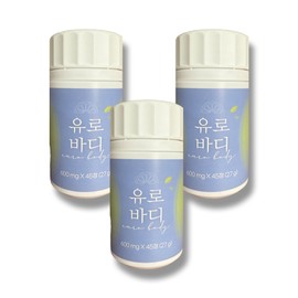 Eurobody Bergamot Artichoke 600mg x 45 tablets (3) / 유로바디 정 베르가못 아티초크 600mg x 45정 3개