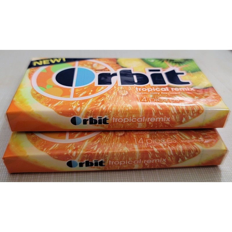 Wrigleys Orbit Tropical Remix 2- Orbit TROPICAL REMIX Chewing Gum