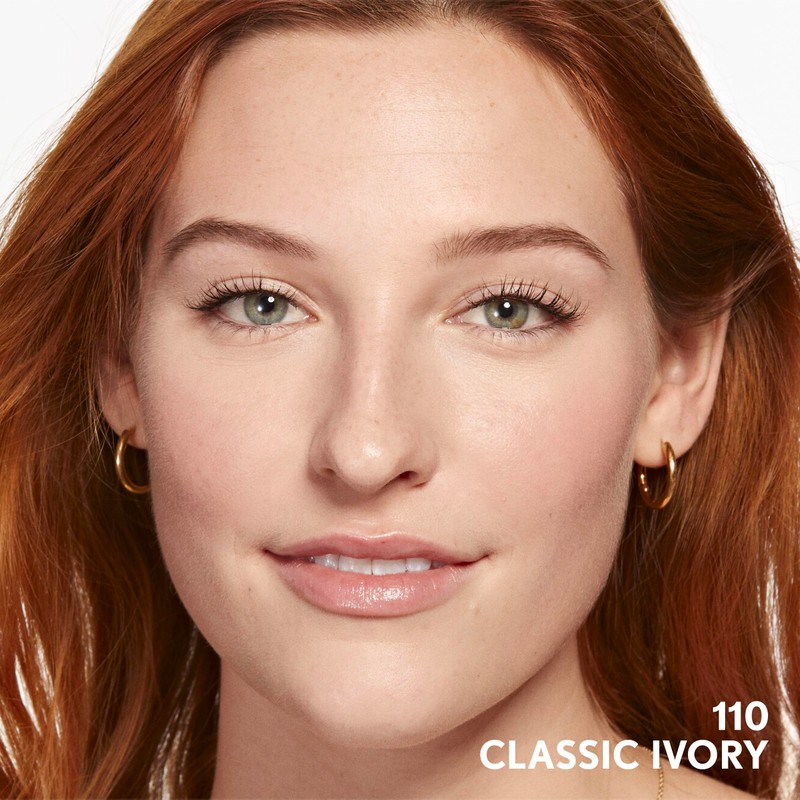 CoverGirl Clean Invisible, Classic Ivory, Foundation, Blendable Formula, Buildable Coverage,