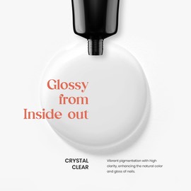 Beetles Nail Extension Gel for Nail, 60g Clear Jelly Gel Builder Nail Gel Trendy Nail Art Design Nail Enhancement Gel for Beginner & Professional Easy DIY at Home Salon Manicure for Women