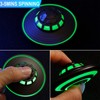 Metal Fidget Spinner, Light Up UFO Fidget Toy Fingertip Gyro