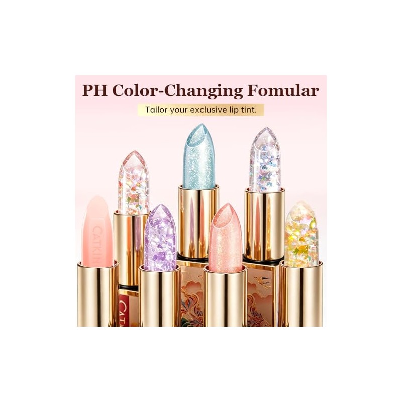 CATKIN Bálsamo Labial Hidratante Reparación Piel Labial Rosa Transparente (C02