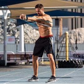 aerobis alphaband Loop I Professional Fitness Band as 100 cm Ring I Loop Band for Sports & Gymnastics I Resistance Band Indoor & Outdoor I Resistance Bands I Fitness Equipment - Made in Germany