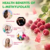 MEENCCD L-Methylfolate 15mg Gummies, Methylfolate Supplement, 5-MTHF Supplement - Active