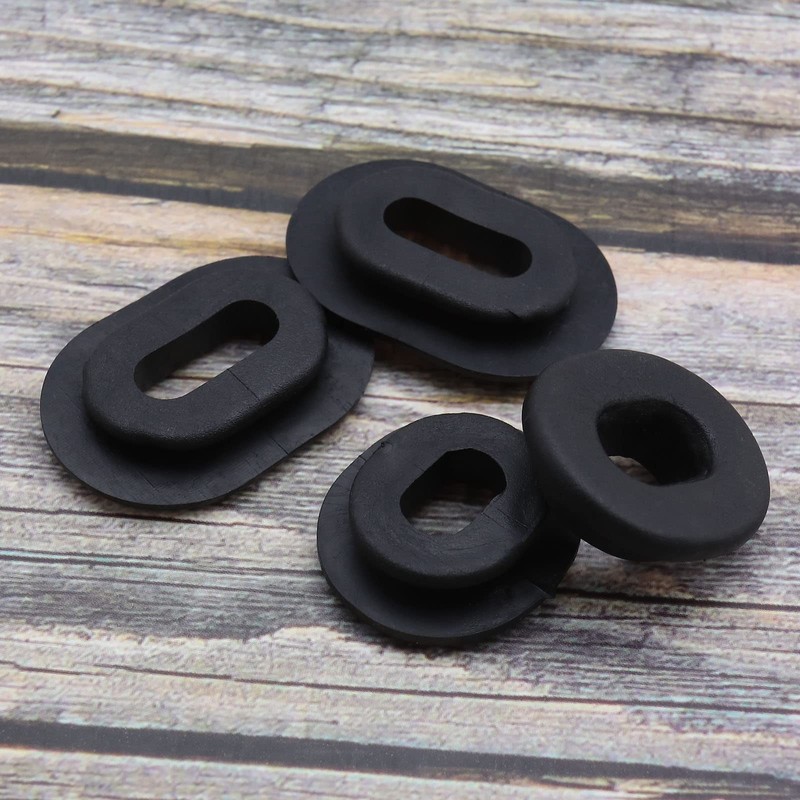 be in your mind 12 Pcs Motorcycle Side Rubber Lids