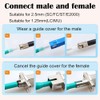 Fiber Optic Connector Cleaning Pen,5PCS Fiber Optic Cleaner Pen for
