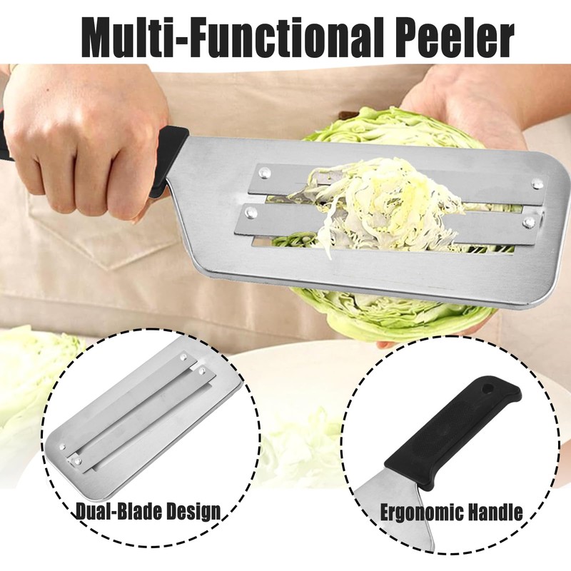 Lettuce Shredder Cabbage Veggie Peeler Shredder Chopper Handheld for Kitchen