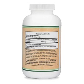 Double Wood Glycine 1000 Mg Glicina 300 Cápsulas Sabor Sin Sabor