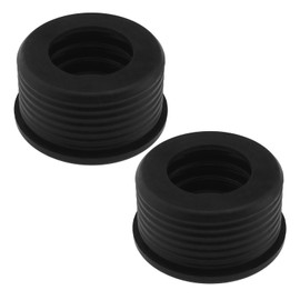 VGOL Pack of 2 Siphon Drain Pipe Rubber Sleeve Drain Pipe with Outer Diameter 50 mm Inner Diameter 32 mm Rubber Sleeve Drain Pipe Connector for Sink Siphon