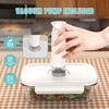 Domsanistor Vacuum Seal Glass Food Storage Containers, 3pcs Containers with