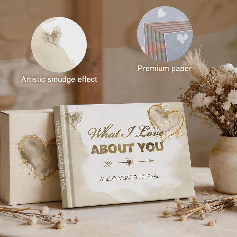 Artmag What I Love About You Journal, A Fill-in Memory