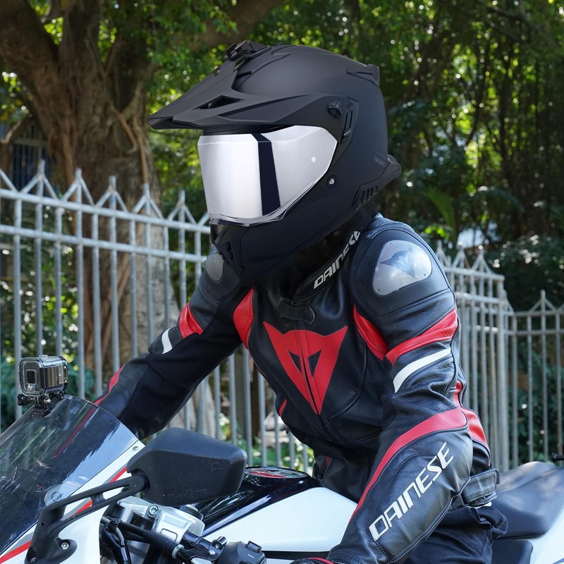 VCOROS Helmet Face Shield for Sedici Duale Mips Helmet Visor