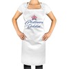 Platinum Jubilee Union Jack in a Queens Crown Design Apron,