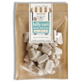 House of Nestar Vegan Gluten Free Lollies 200g - Milk Bottles