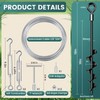 Ground Anchors Heavy Duty Mobile Home Anchor Shed Anchors Kit,
