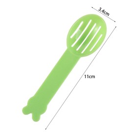 GUEDKIKL 5 Pcs Hamster Sand Scoop Mini Hamster Litter Shovel Sifter Scooper Cage Cleaning Tool for Hedgehogs Hamster, Random Color