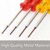 Serger Screwdriver Set H1.5 H1.6 4PCS, SKZIRI Hex Head Screwdriver