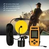 100M Sonar Fish Finders 45 Degrees Sonar Coverage Echo Sounder