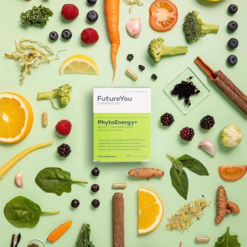 PhytoEnergy+ Multivitamins Nutritional Supplements – Vitamin B2 and Iodine Supplement