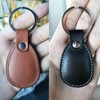 HECERE Genuine Leather RFID Key Fob Tag Proximity ID T5577