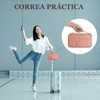 Porta Pasaporte, Organizador de Documentos de Viaje - Rosa
