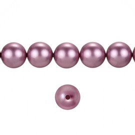 CAIZZA 10x Crystal Pearls 5810 Round Burgundy 10mm Dangle for Necklace Earring/Jewelry Making Findings