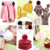 12 Pieces Faux Fox Fur Fluffy Pompom Ball with Removable