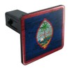 GRAPHICS & MORE Rustic Distressed Guam Flag Tow Trailer Hitch