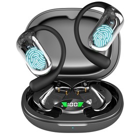 Translation Earbuds Real Time | Language Translator Earbuds, Two-Way Translator Device with APP for 144 Languages and 13 Offline Translation Packs, Two-Way Translator with Al Semantic Tech (Black)