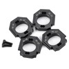 BRKRC 4pcs/Set Aluminum Adjustable RC Motor Mount for 1/18 ARRMA