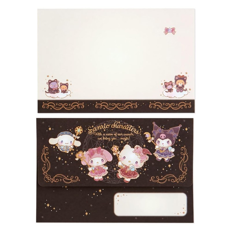 Sanrio 473022 Sanrio Characters Letter Set with Case (Magical)