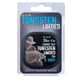 ESP Tungsten Loaded X-Stiff Hooklength 10m Spool Silt Grey