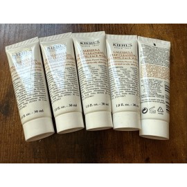 KIEHL'S CALENDULA DEEP CLEANSING FOAMING FACE WASH 1.0 OZ (LOT OF 5) New Travel