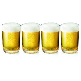 Drinique ELT-PT-CLR-4 Elite Pint Unbreakable Tritan Beer Glasses, 16 oz (Set of 4) Clear