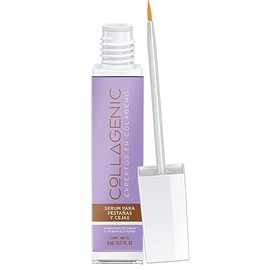 Collagenic Serum Pestañas y Cejas, Frasco que contiene 8 ml  Fórmula colágeno, queratina, hueso de mamey. Producto de uso externo. Consulta el modo...