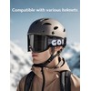 Golulus Ski Goggles For Men Women,Anti Fog UV Protection Snowboard