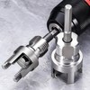 KIMLONTON Extendable 2 Piece Pipe Threading Tool, Inside and Outside